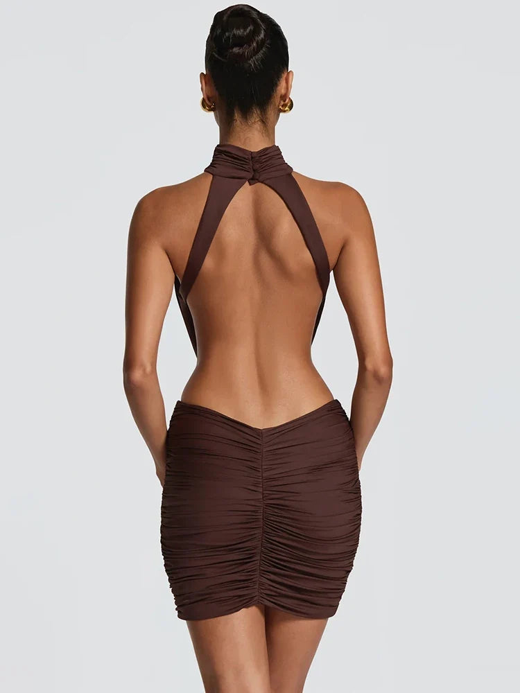 שמלת מיני דגם רננה